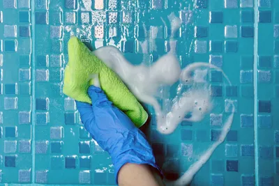 Swimming pool cleaning Chennai - after